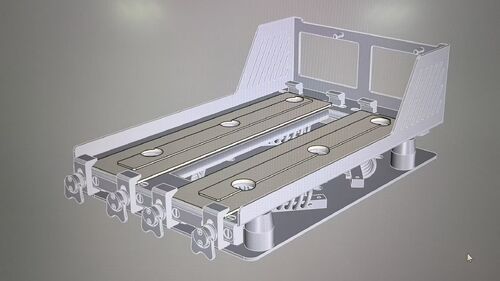 JGX-0956D-72A جداکننده سیم برای جداسازی ارتعاش کابینت دریایی 100 کیلوگرم