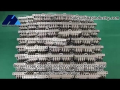 جداکننده لرزش سیم سیم با انعطاف پذیری بالا سری JGX-0240 برای صنعت انرژی