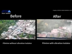 بدون جداکننده‌های ارتعاش: فرکانس بالا، آسیب‌پذیری آسان؛ با JMZ: جداسازی ارتعاش، پایدار و