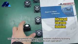 ضربه گیر لاستیکی عایق ارتعاش GZQ-1.2