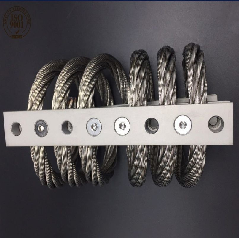 آلومینیوم ماشین های زرهی دفاعی لانچر موتور ایستاده انرژی شوک لرزش عایق JGX-1276D-233B سیم طناب جدا کننده