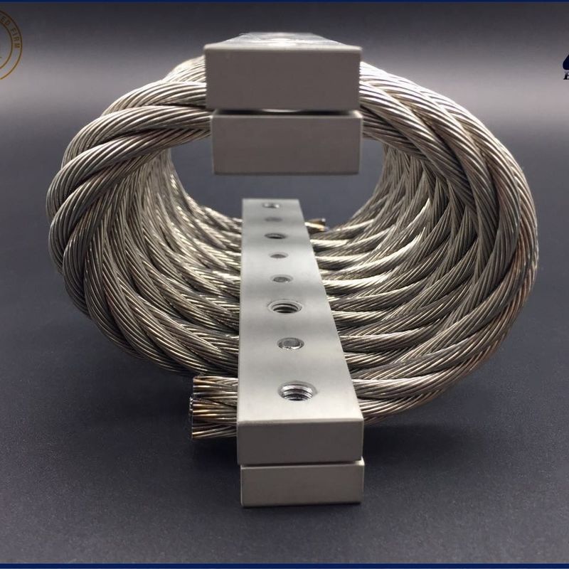 آلومینیوم ماشین های زرهی دفاعی لانچر موتور ایستاده انرژی شوک لرزش عایق JGX-1276D-233B سیم طناب جدا کننده