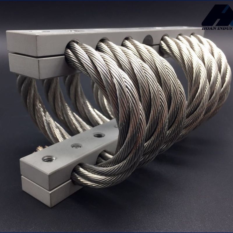 آلومینیوم ماشین های زرهی دفاعی لانچر موتور ایستاده انرژی شوک لرزش عایق JGX-1276D-233B سیم طناب جدا کننده