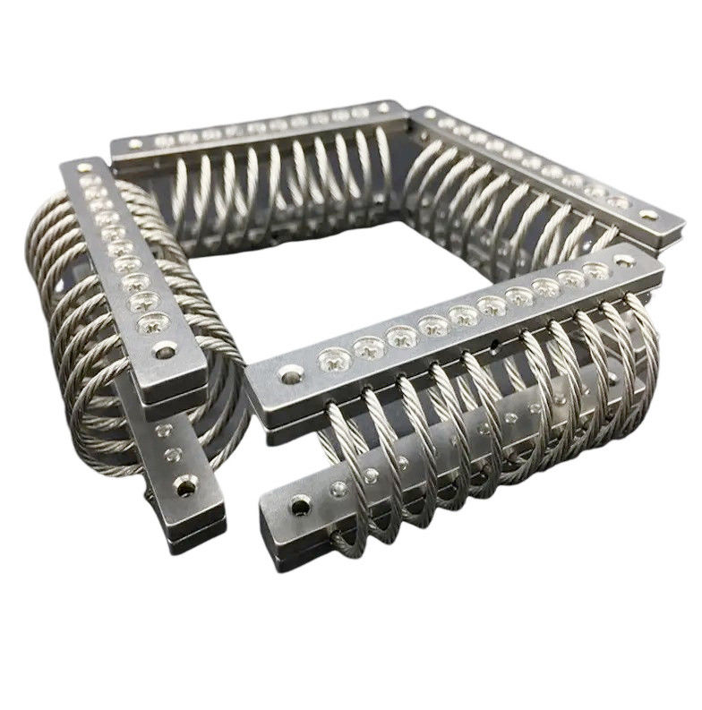 عایق لرزش Jgx-2228d-665b جداکننده سیم آلومینیومی برای قرار دادن در موتورهای دریایی