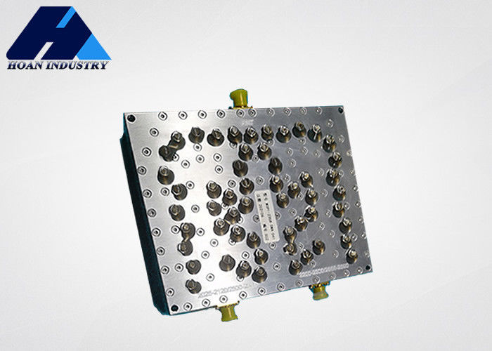 400g آبپاش SMA باندپاس فیلتر 698-2700MHz Quadruple فرکانس Diplexer ترکیب کننده