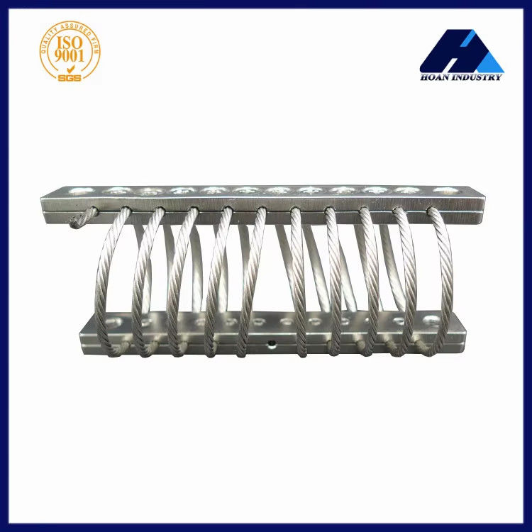 JGX-0160 سری تمام فلزی ساخت و ساز سیم طناب لرزش جدا کننده برای ثبات محیط زیست