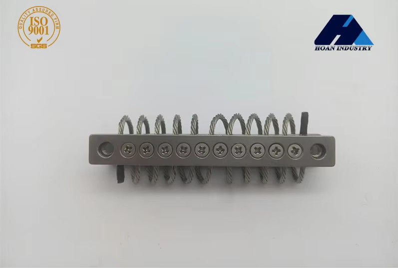 نوع نصب حلقه و چشم جداکننده لرزش سیم سیم برای کنترل لرزش ترانسفورماتور صنعت برق