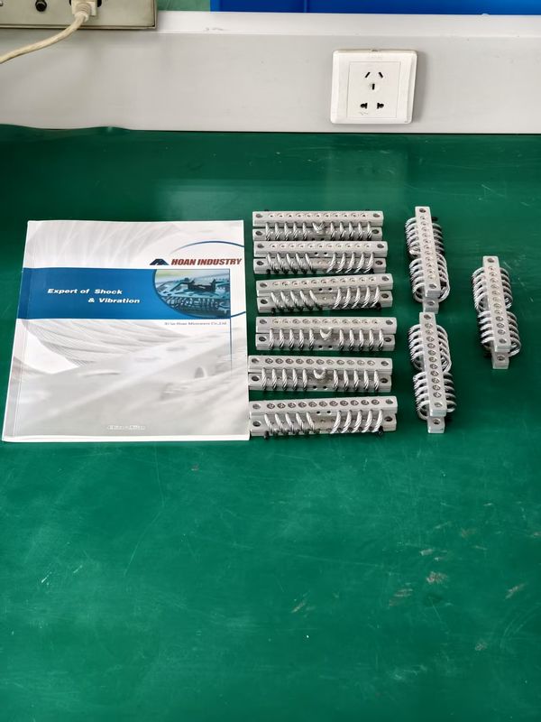 JGX-0956A-75A جداکننده لرزش سیم سیم برای تجهیزات هوافضا و نظامی با سفتی غیرخطی
