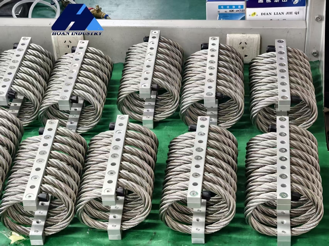 JGX-1278A-122A جداکننده های ارتعاش سیم فولادی کوچک و سبک برای تجهیزات با فضای محدود