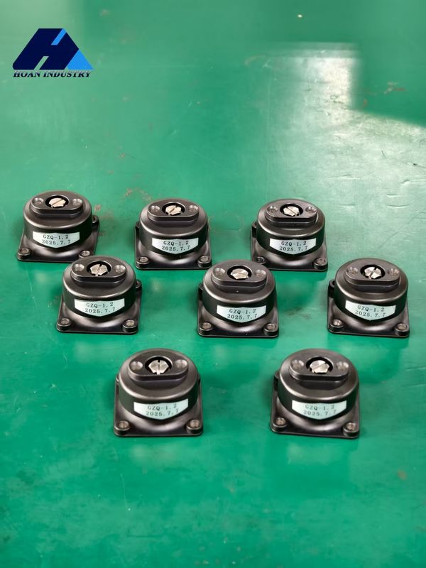 JZP-1.0B-SC Modular Rubber Shock Absorber با سوراخ نصب M5 اندازه 1 اینچ حداکثر انحراف و 100-1000 پوند / در سرعت بهار