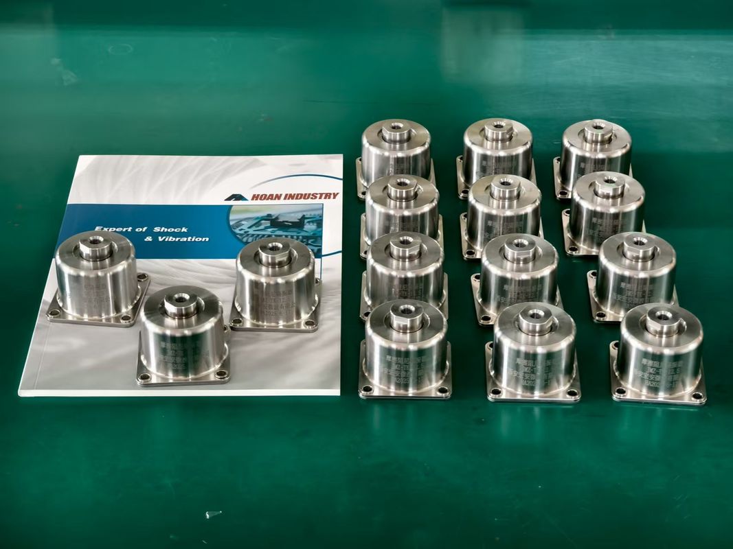 JMZ-TK1-50A Helical Structure Spring Steel Friction Damping Vibration Isolator with Vertical Mounting Orientation