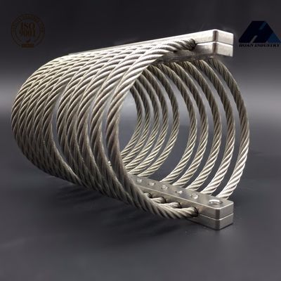 فولاد ضد زنگ سیم طناب شوک نصب آلومینیوم کابل خنک کننده جایگزینی