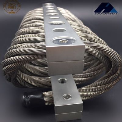 شاک فولاد سیم طناب جدا کننده ضد ارتعاش کنسول نصب تولید سیتی ارتعاش