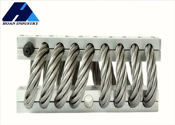 JGX-2228A-665A جداکننده ارتعاش ساختاری مکانیکی صفحه پشتیبان دوگانه برای توزیع بار بهینه و جذب انرژی