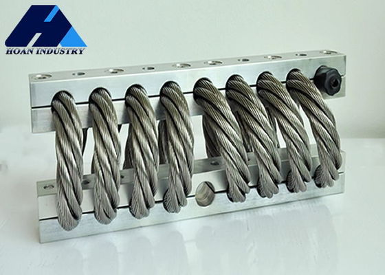 216mm عملکرد بازگشت هوایی بالا راه حل کامل برای صنایع جدا کننده لرزش سیم JGX-2228D-960B جذب شوک بهار