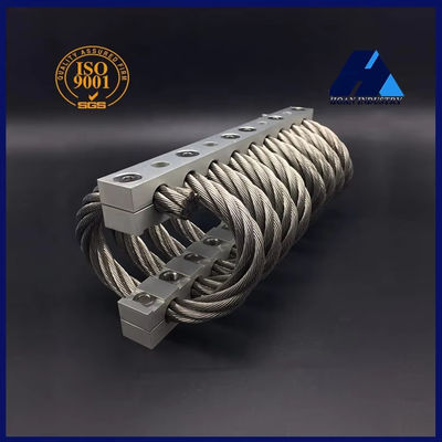 قیمت خوب جداکننده لرزش سیم JGX-1276D-130B انعطاف پذیر و قابل تنظیم برای تجهیزات مختلف و شرایط کاری آنلاین