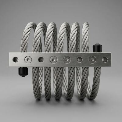 قیمت خوب JGX-1276D-176B جدا کننده لرزش سیم سیم دوگانه از طریق سوراخ رشته دار نصب سطح منطقه تبعید گرما آنلاین