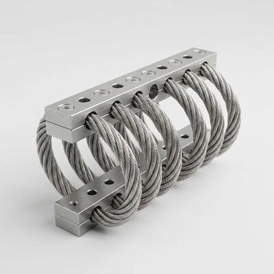 قیمت خوب JGX-1278D-292B 3D جداکننده طناب سیم چند جهت 292N بار 89mm ارتفاع برای تجهیزات دقیق خنک کننده شوک آنلاین